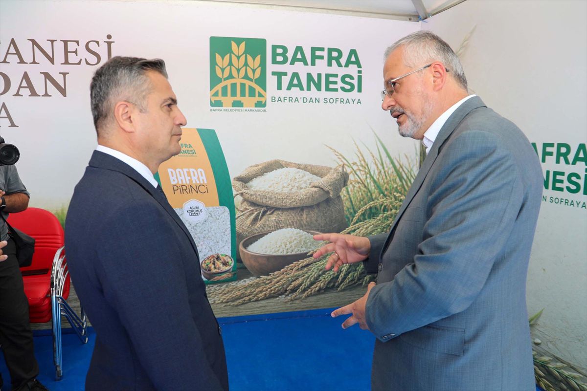 Bafra'da Tarım Fuarı ve 'Bafra Tanesi' Pirinç Tanıtımı