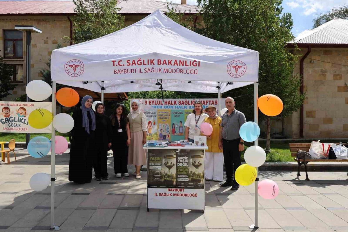 Bayburt’ta Halk Sağlığı Haftası etkinlikleri
