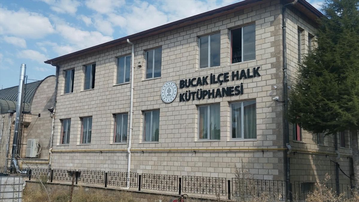 Bucak Kütüphanesi'ne 8 Ayda 14 Bin Ziyaret