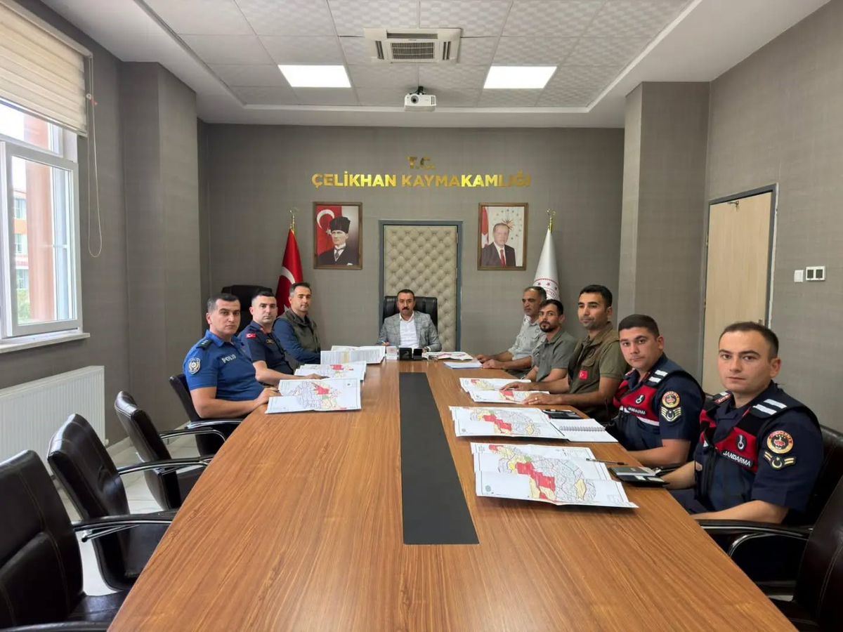 Çelikhan'da Doğa Koruma Toplantısı