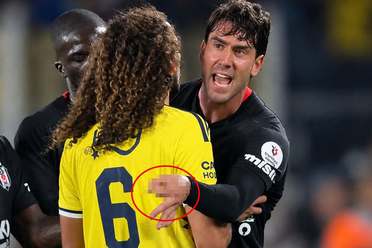 Derbide Vlahovic'ten olay hareket! Fenerbahçe taraftarı delirdi