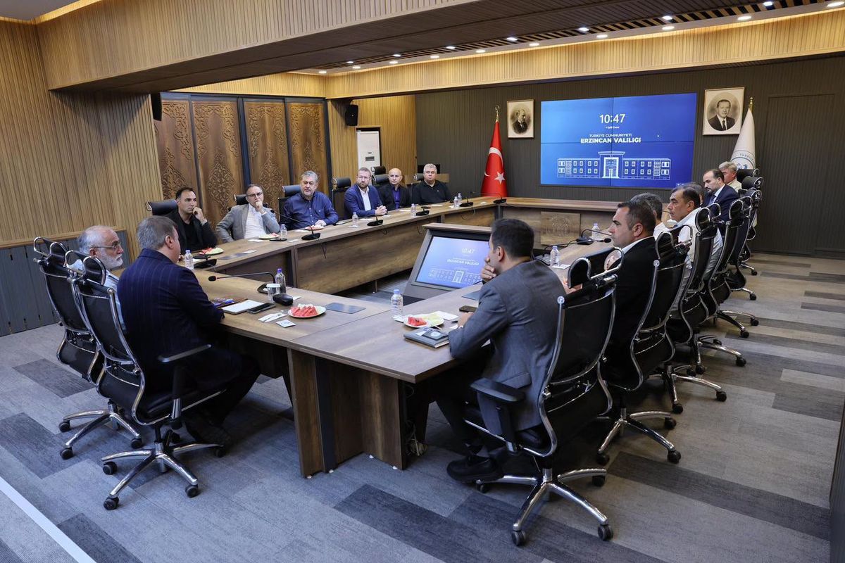 Erzincan'da Yöresel Ürünler İçin Pazar Genişletme Toplantısı