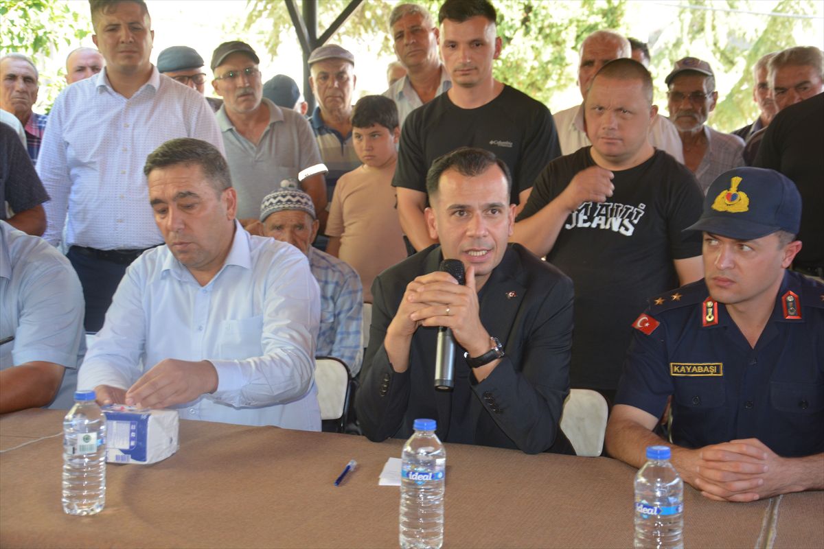 Gülnar Kaymakamı Kuskan Mahallesi'nde Halkla Buluştu