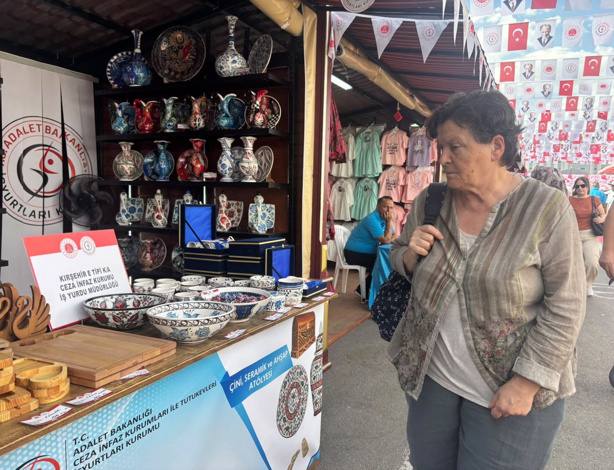 Cezaevi Ürünleri Fuarı Başkentte Açıldı