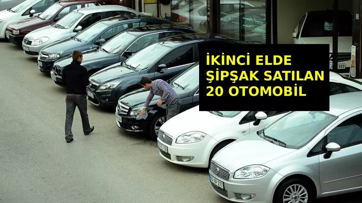 İkinci El Otomobilde En Hızlı Satılan 20 Model Açıklandı