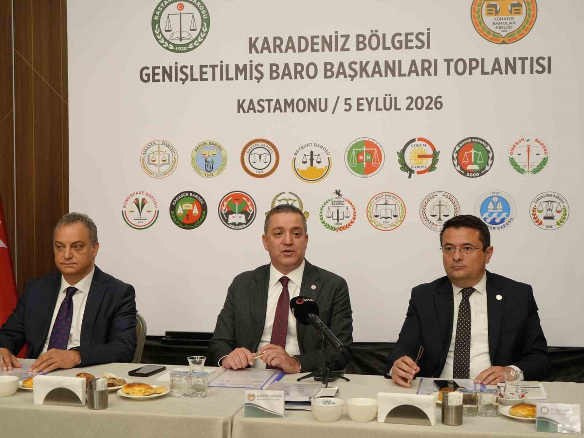 Baro başkanları Kastamonu'da buluştu