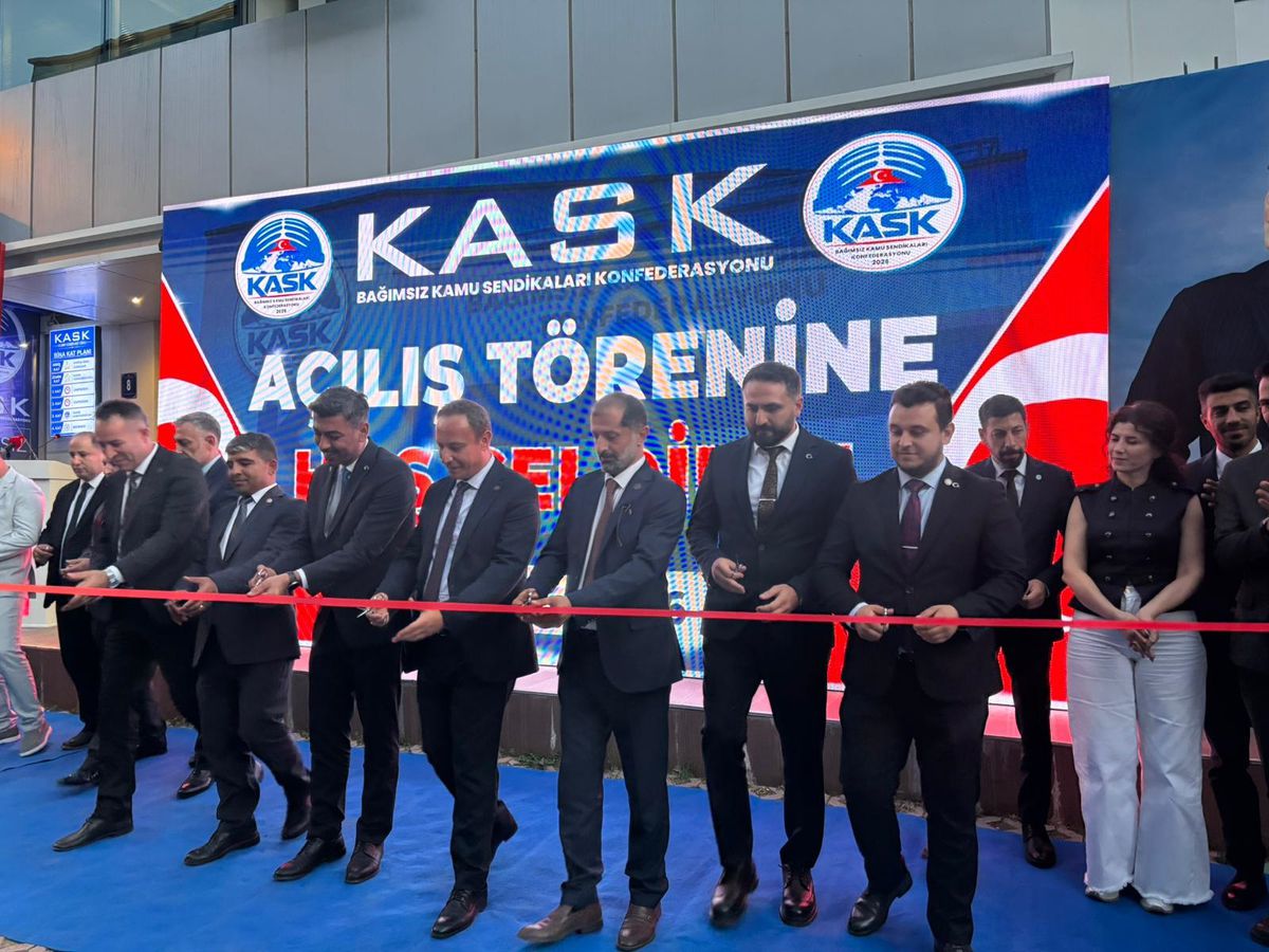 KASK Genel Merkezi Ankara'da Törenle Açıldı