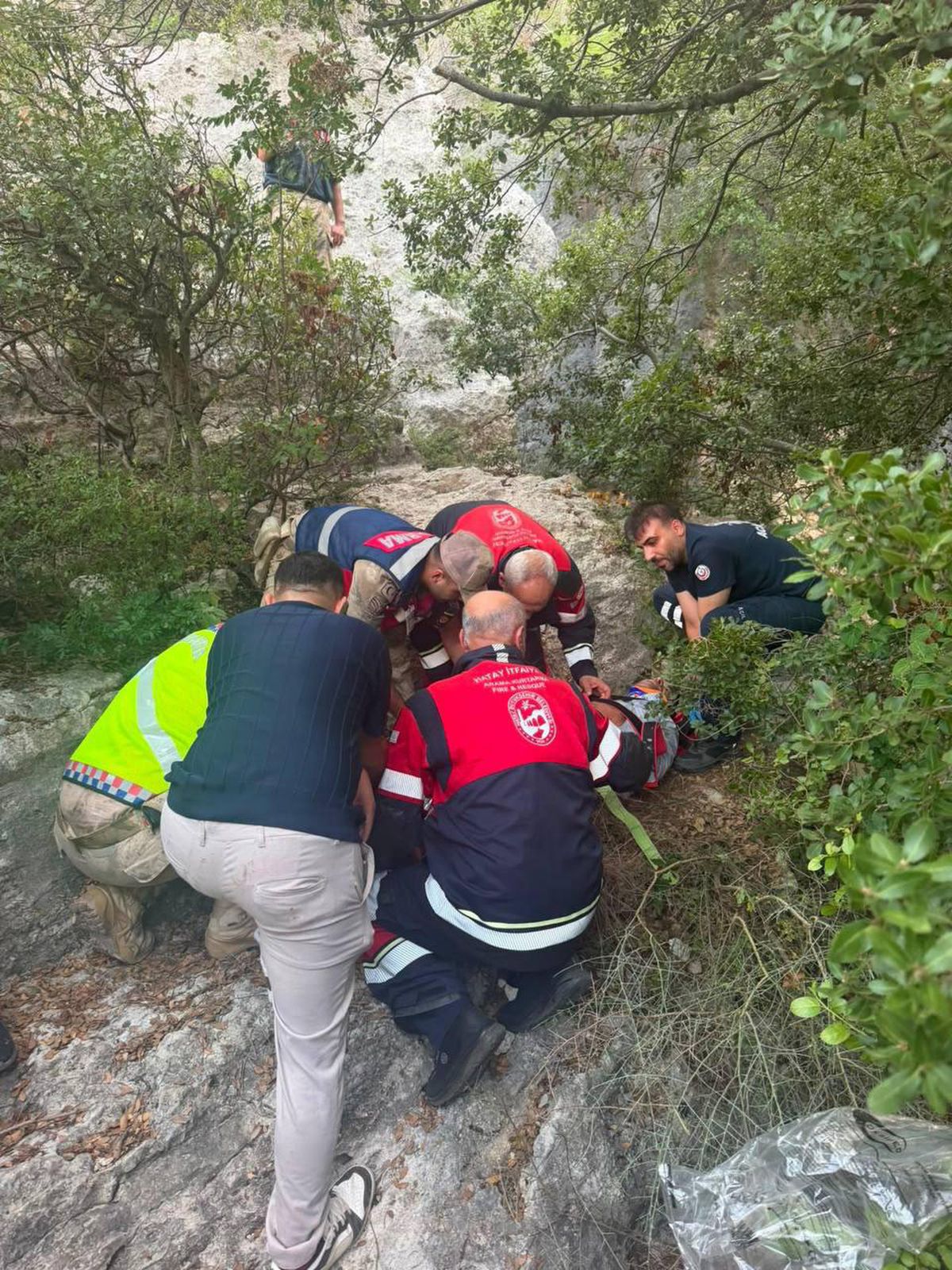 Samandağ'da kayıp genç Titus Tüneli'nde baygın bulundu