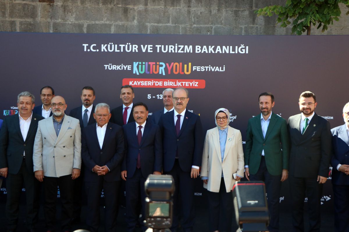 Kayseri'de Türkiye Kültür Yolu Festivali İkinci Kez Başladı