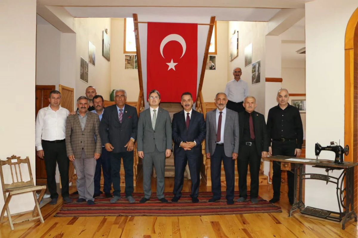 Erzincan İl Genel Meclisi'nden Kemaliye Kaymakamı'na Ziyaret