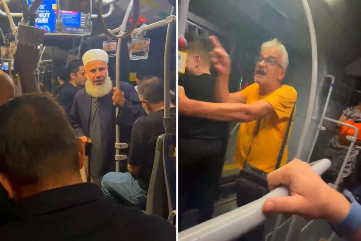 Metrobüste ortalık karıştı: Siz Kemalistler ne yaptınız bu ülkeye?