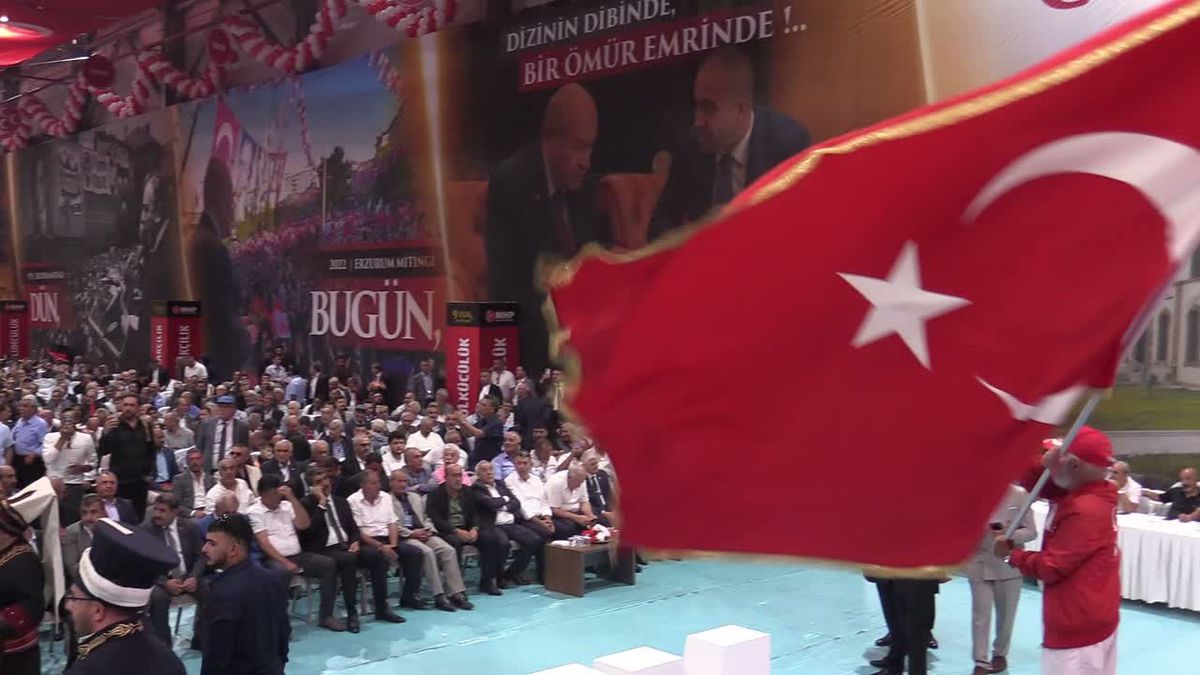 MHP Erzurum'da Yurdagül Güven Tazeledi: 'Terörle Pazarlık Olmaz'