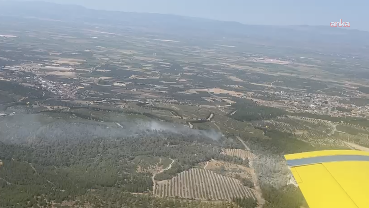Soma'da Orman Yangını Kontrol Altına Alındı