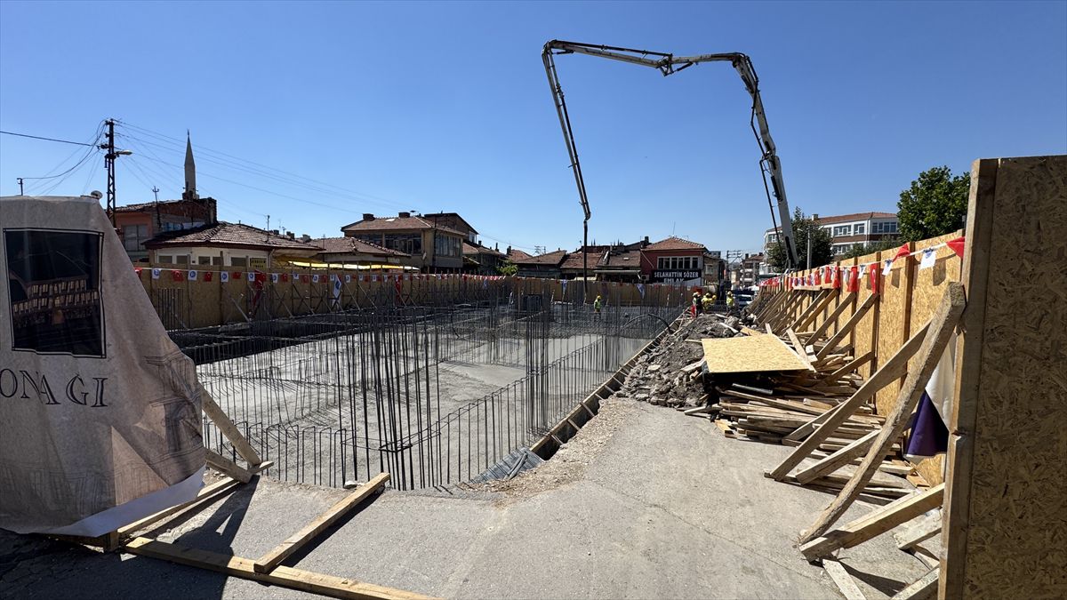 Çorum'da Tarihi Konak İnşası Başladı