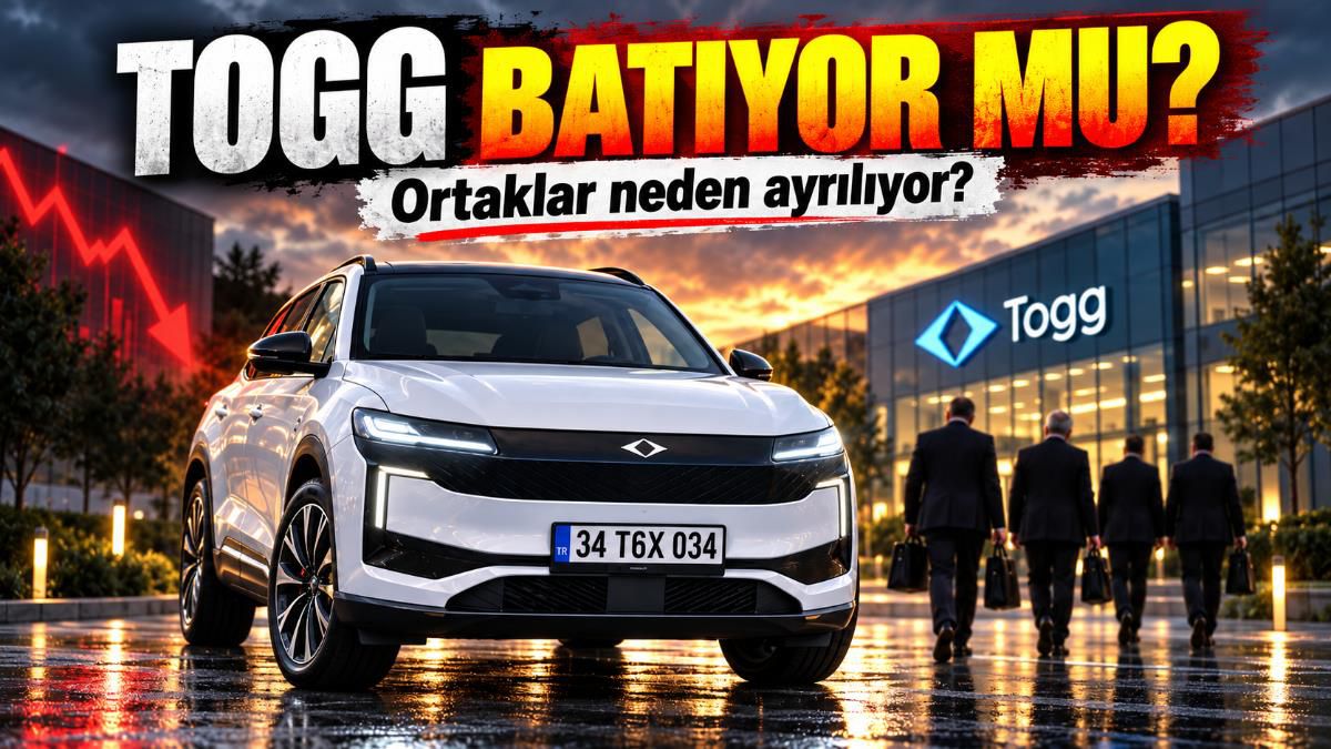 Togg'da Ortaklık Krizi: 'Batıyor mu?' Sorusu Gündemde