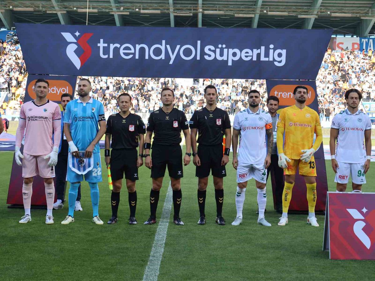 Erzurumspor FK, Konyaspor'a İlk Yarıda 1-0 Önde
