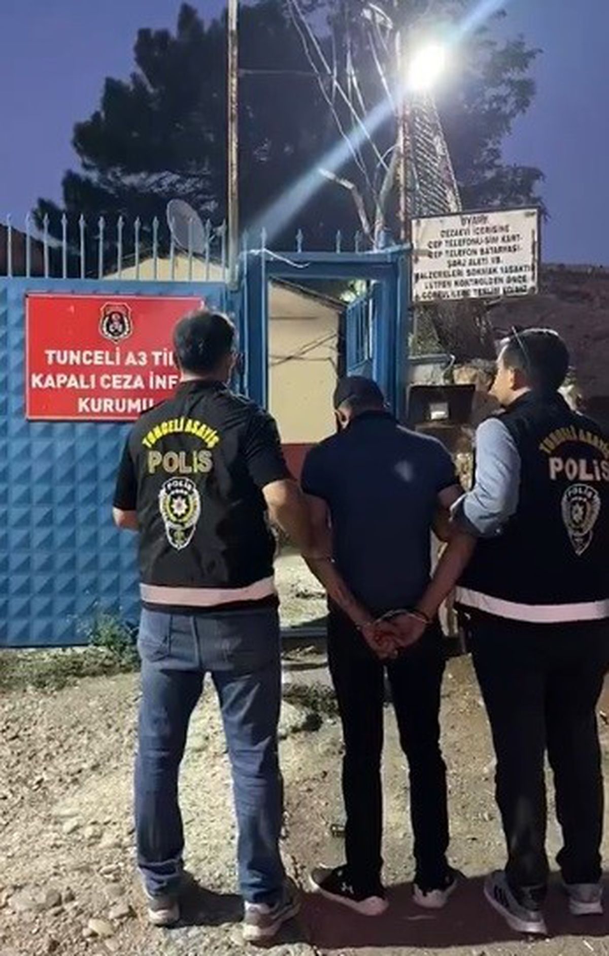 Tunceli'de Hırsızlık Hükümlüsü Yakalandı