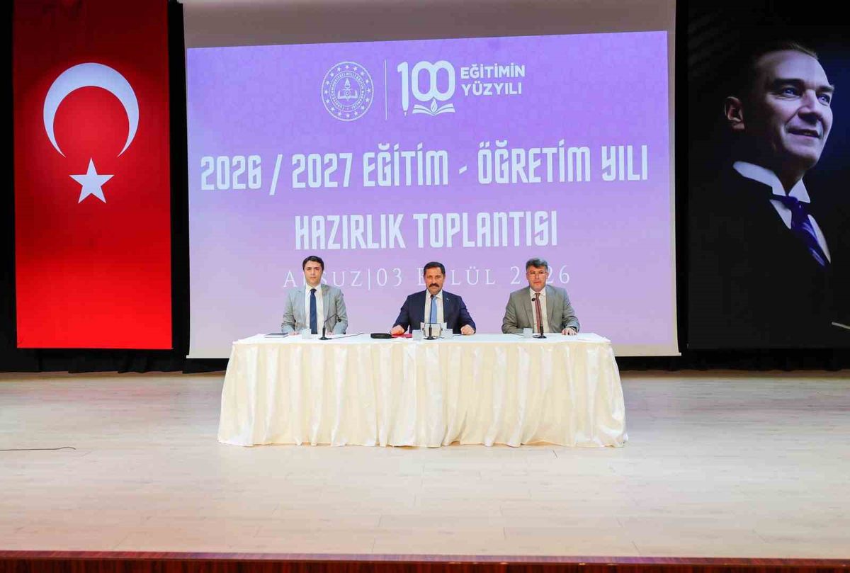 Hatay'da 2026-2027 Eğitim Yılı Hazırlıkları Değerlendirildi