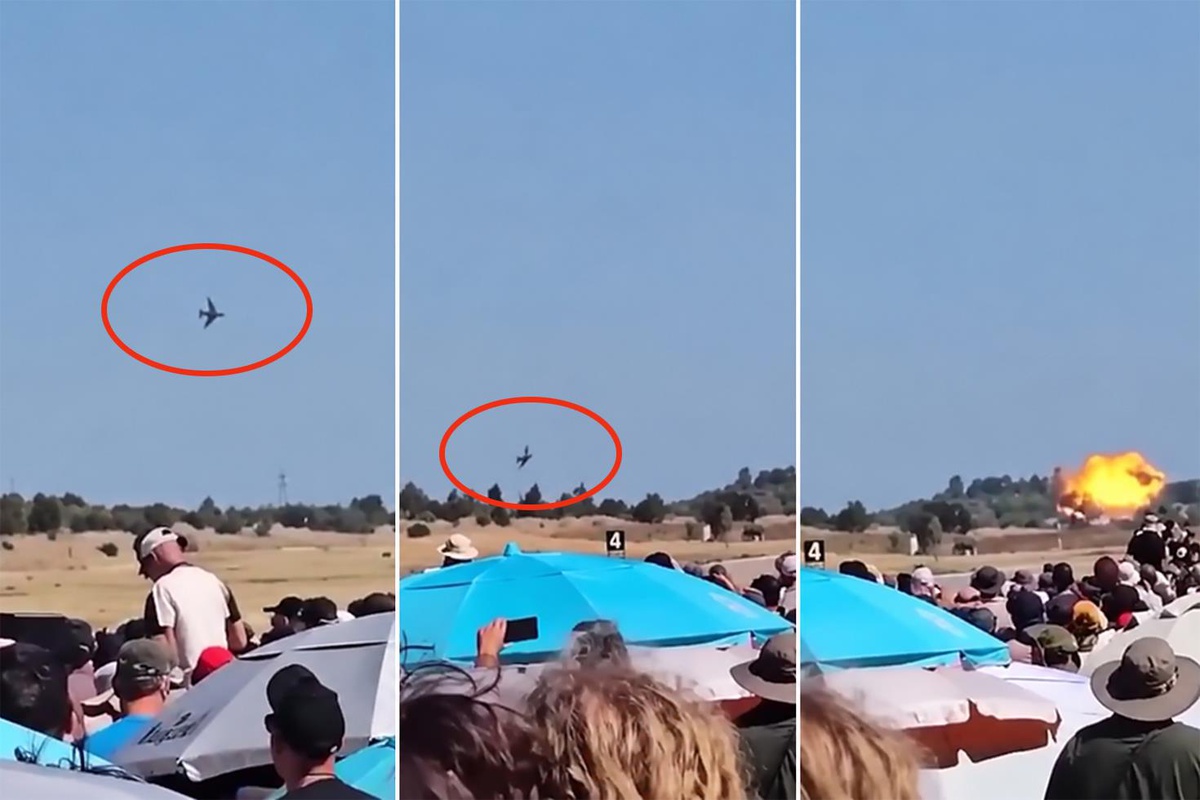 Hava gösterisi felaketle bitti: F-4 Phantom düştü, 2 pilot hayatını kaybetti