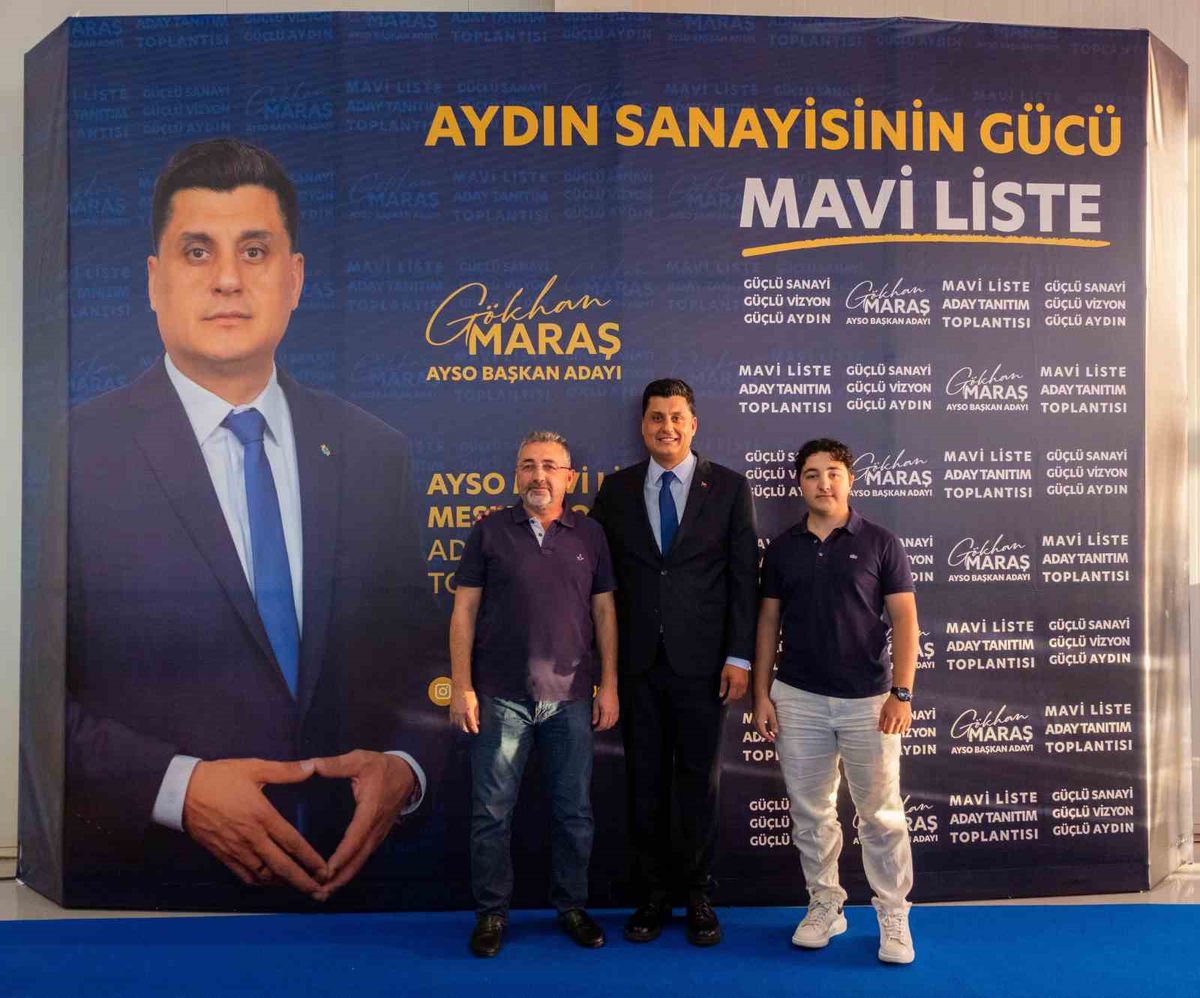 AYSO Başkanı Maraş, Mavi Liste ile Yeniden Aday: Destek Büyük