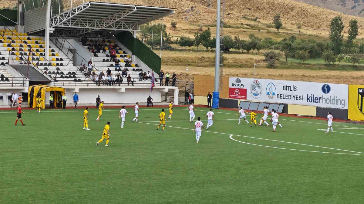 Bitlis Spor 1916'dan seyircisiz galibiyet