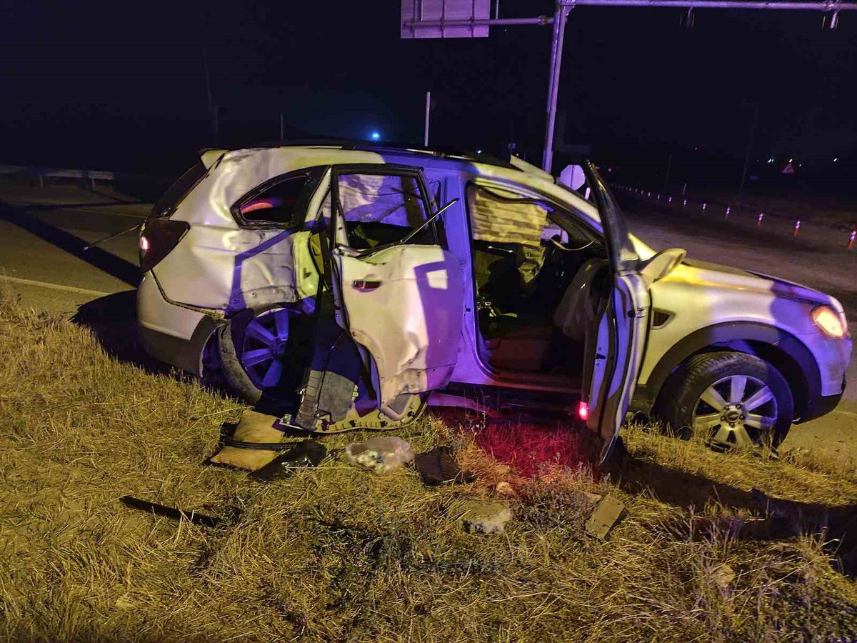 Alaca'da Cip ile Tur Otobüsü Çarpıştı: 2 Ağır Yaralı