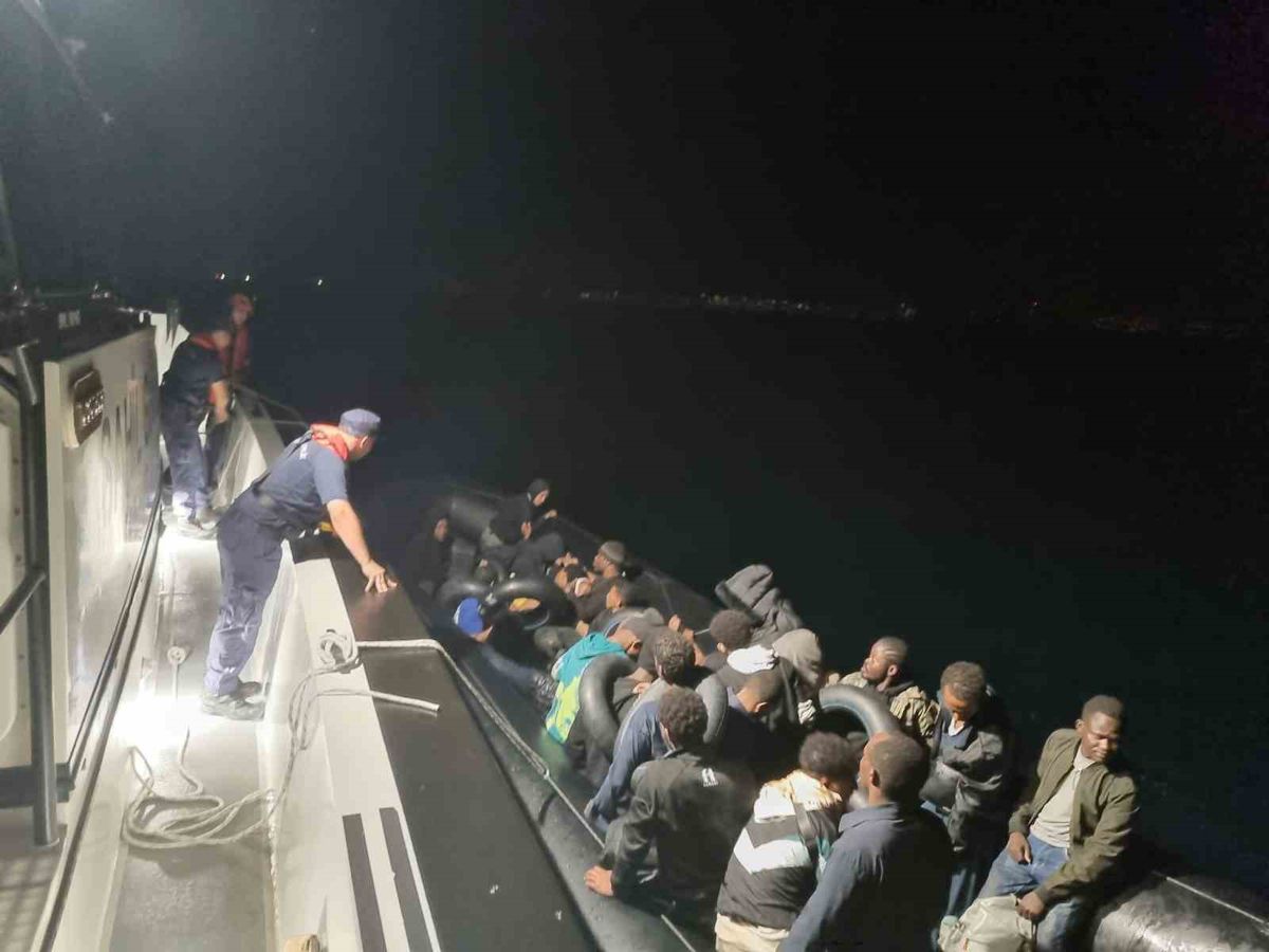 Didim'de 32 Düzensiz Göçmen Yakalandı