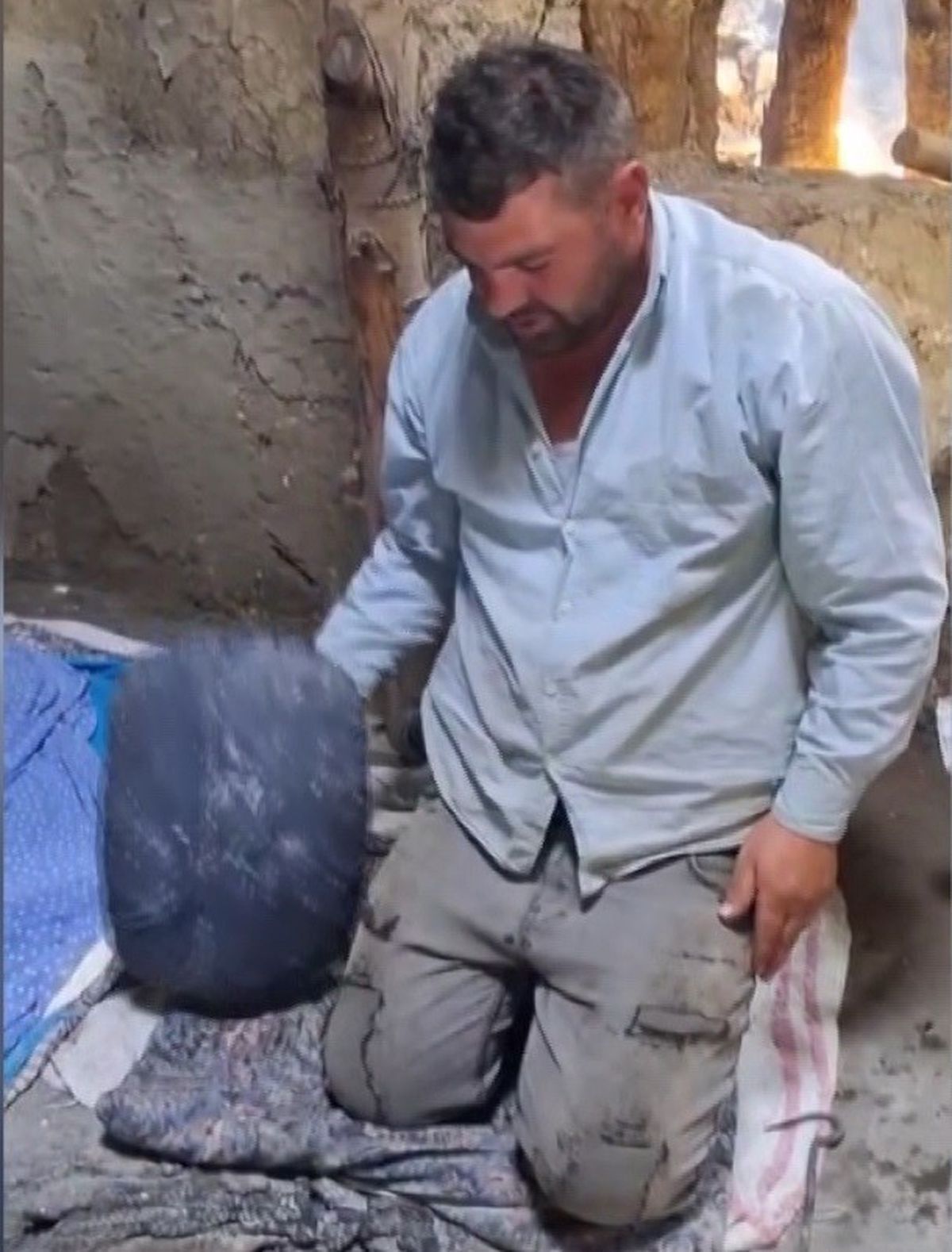 Bursalı Fırat Koçyiğit, Bayburt'ta Tandır Ekmeği Özlemini Giderdi
