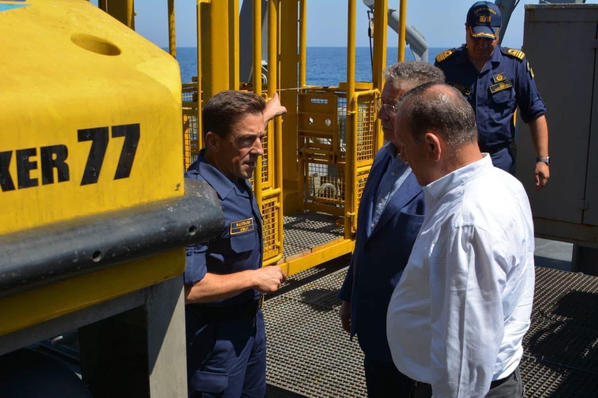 KKTC Başbakanı Üstel, TCG Alemdar'da Arama-Kurtarma Çalışmalarını Yerinde İnceledi