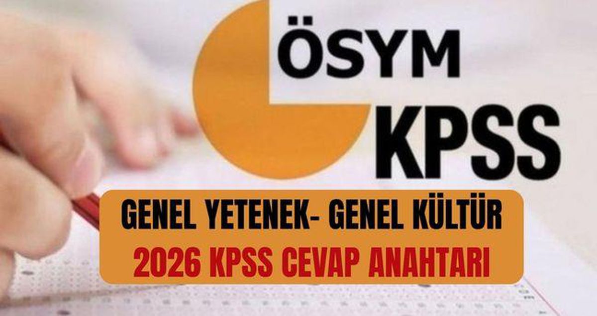 KPSS SORULARI (GY-GK CEVAP ANAHTARI PDF) 2026 KPSS Lisans sınavı soruları ve cevapları açıklandı mı? KPSS Lisans cevap anahtarı nereden görüntülenir?