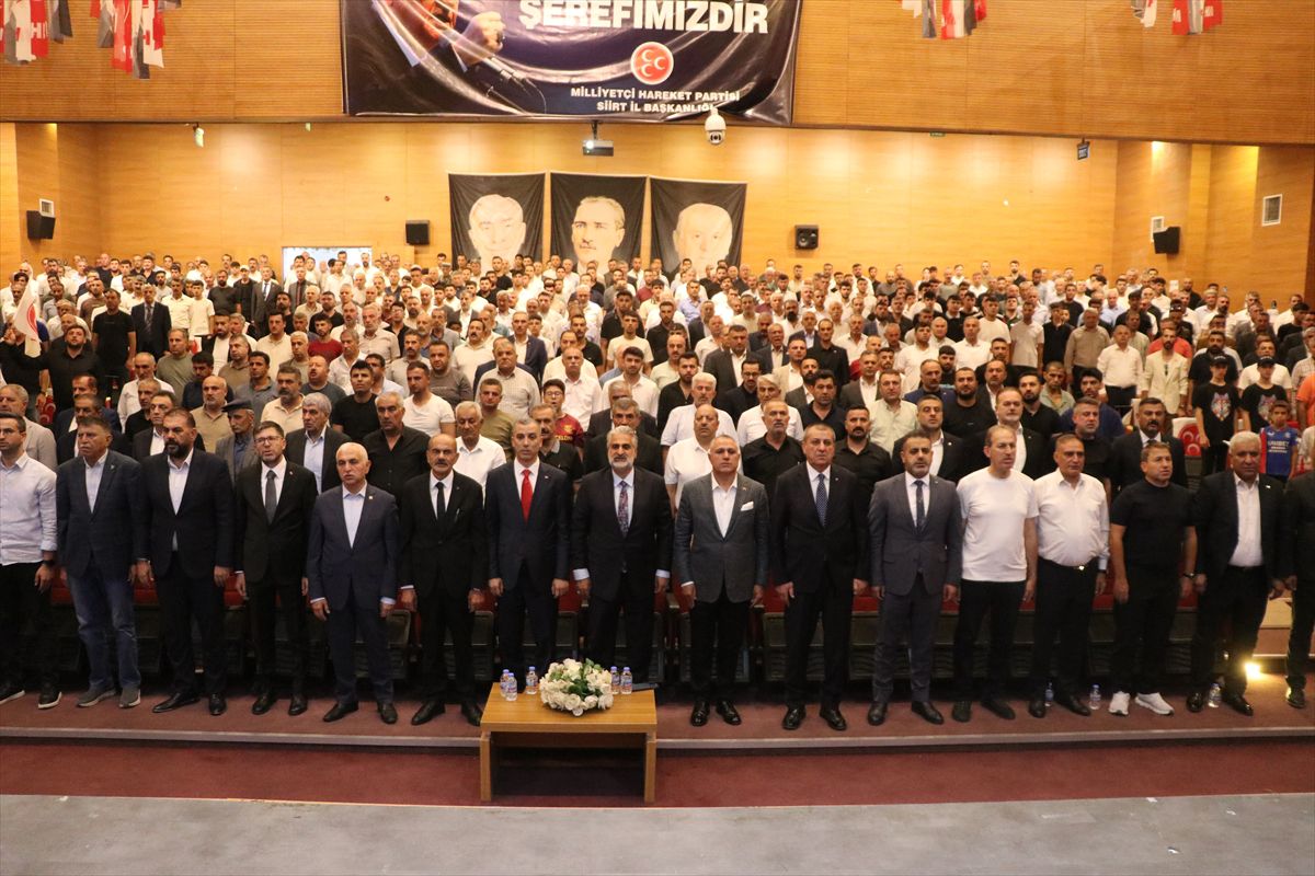 MHP Siirt'te Tükenmez güven tazeledi