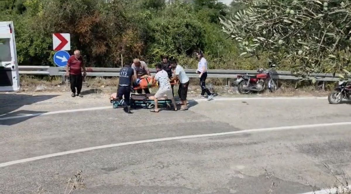 Kadirli'de Motosiklet Kazası: 2 Yaralı