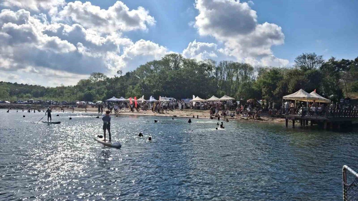 Sinop'ta İlk Deniz Yüzme Yarışları