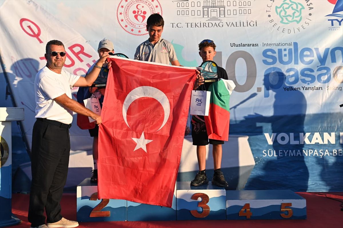 Tekirdağ'da Optimist Cup Yelken Yarışları Sona Erdi
