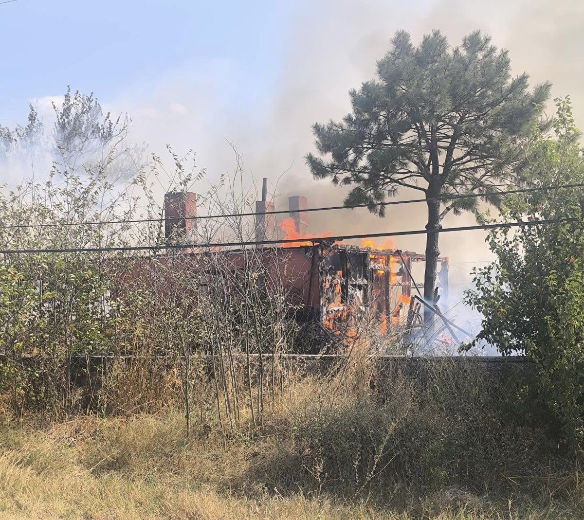 Muratlı'da Yangın: Çiftçi ve İtfaiye Birlikte Söndürdü