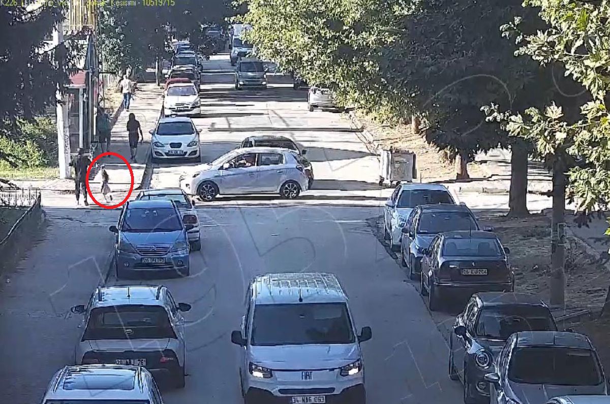 3 yaşındaki Elif’in öldüğü kazanın görüntüleri ortaya çıktı