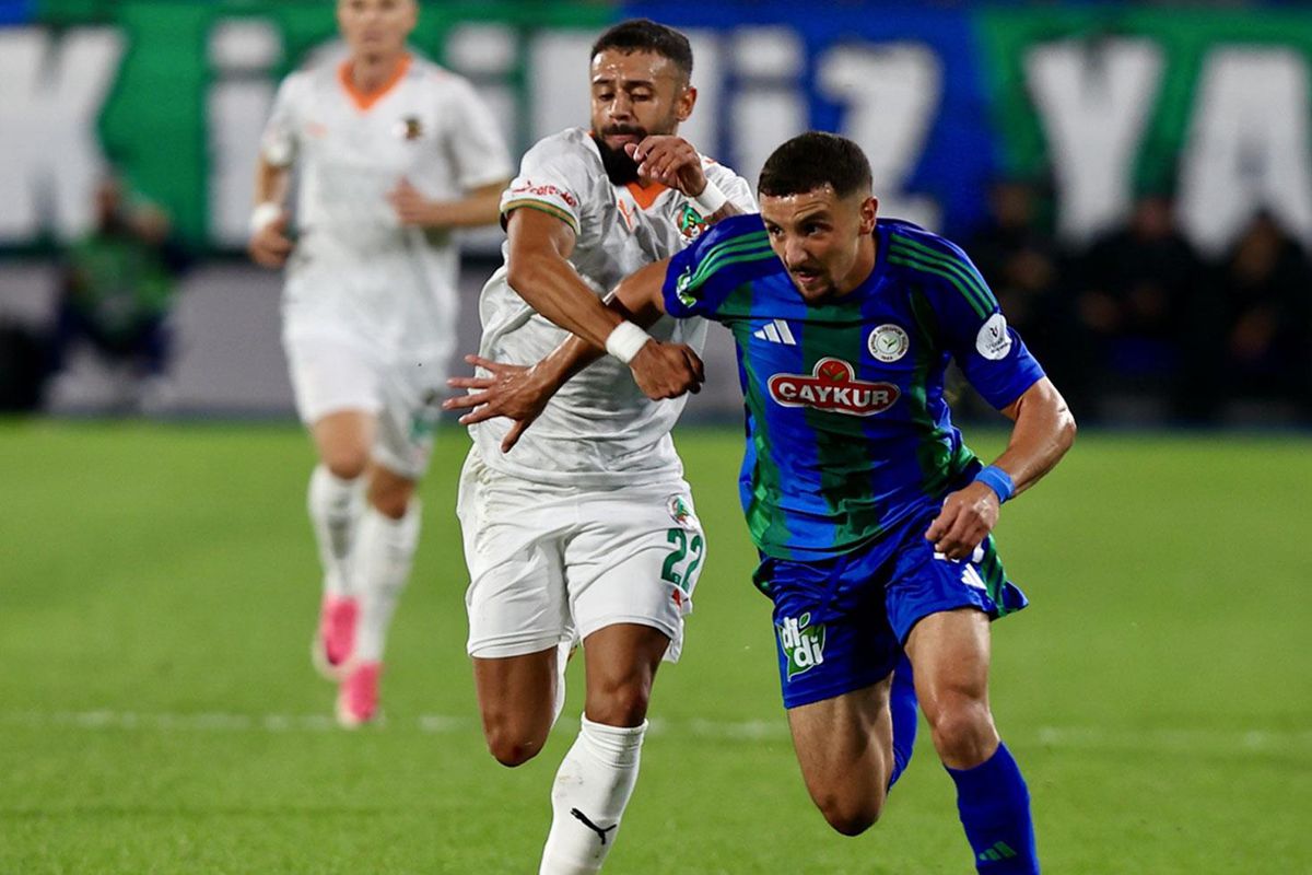 Alanyaspor, Rize'den 3 puanla döndü