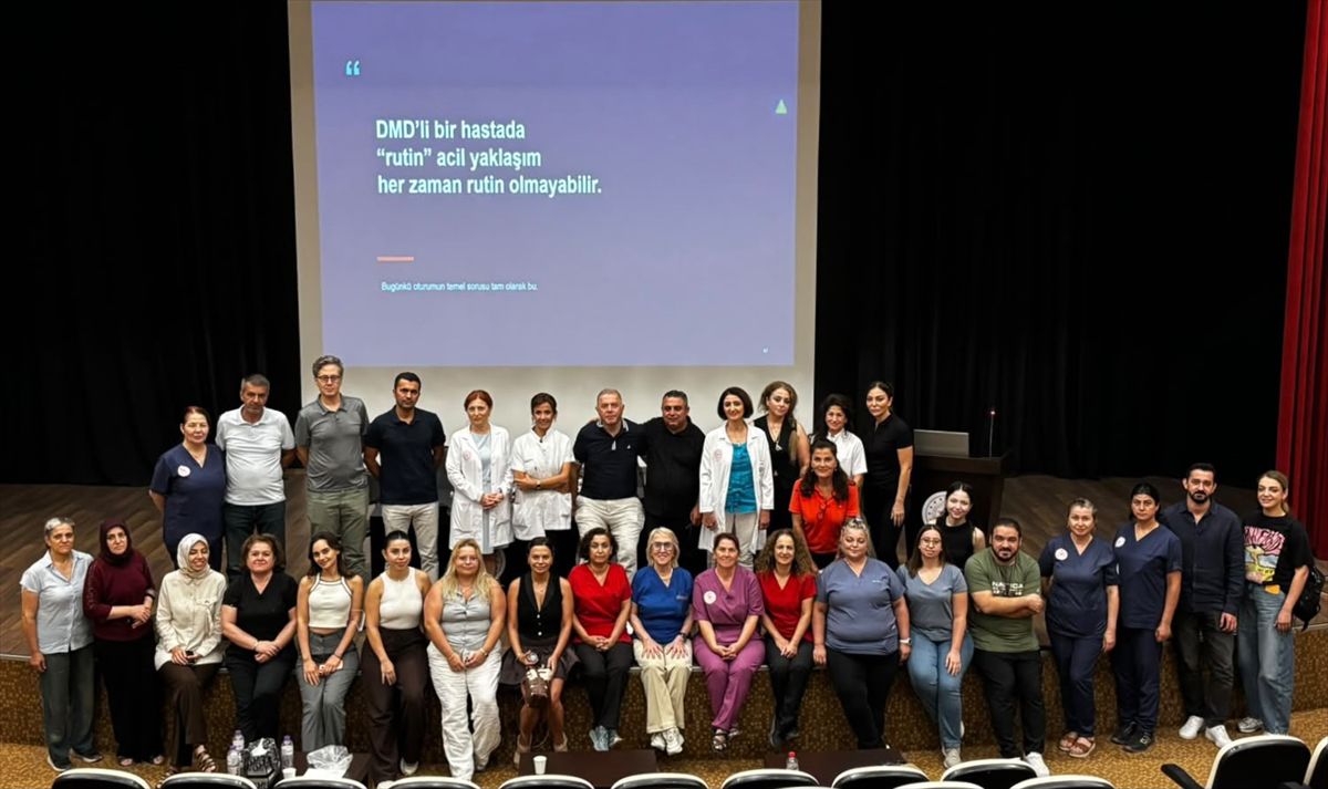Antalya’da DMD farkındalığı için bilimsel program düzenlendi