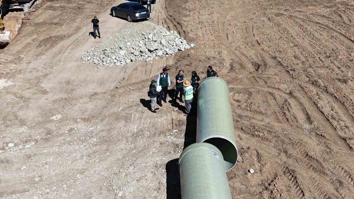 Kırklartepe Barajı Sulama Projesinde Son Durum İncelendi