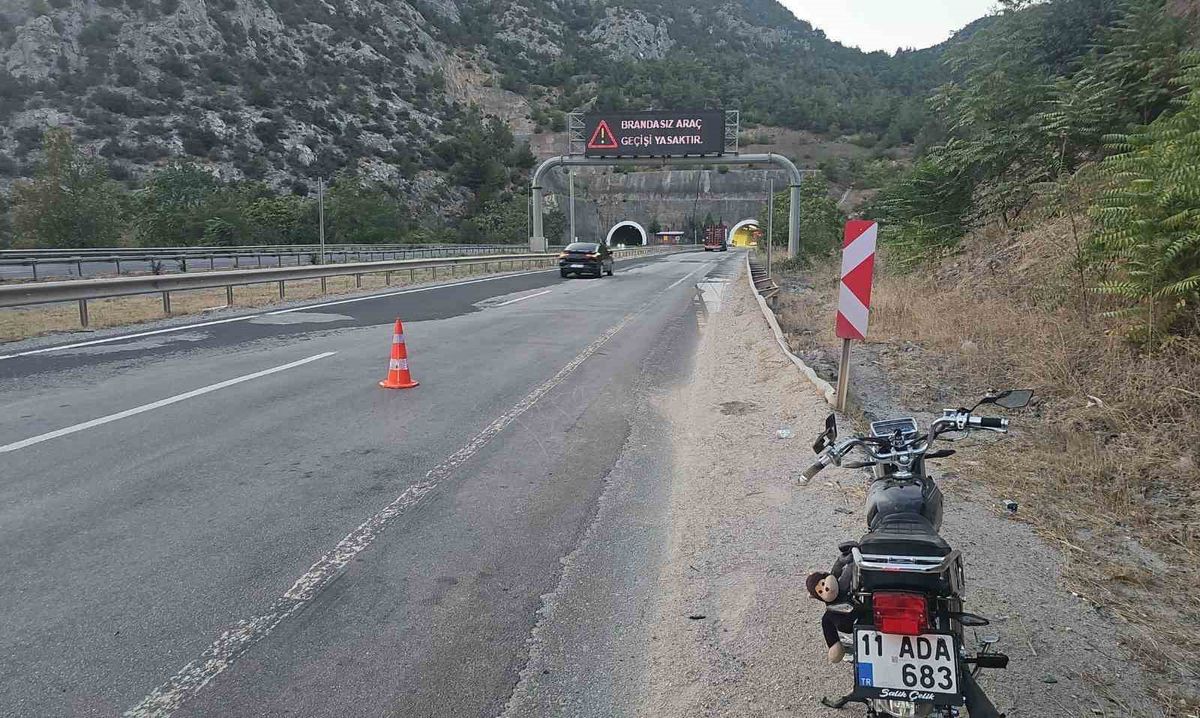 Bilecik'te Motosiklet Kazası: 1 Yaralı