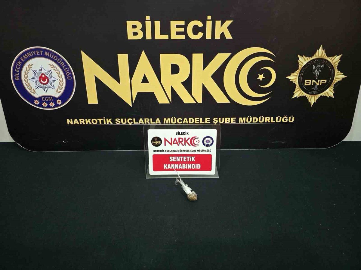 Bilecik'te Uyuşturucu Operasyonu: 1 Gözaltı