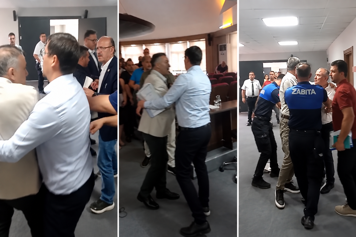 Edirne Belediye Meclisi’nde tansiyon yükseldi: Üyeler arasında arbede çıktı