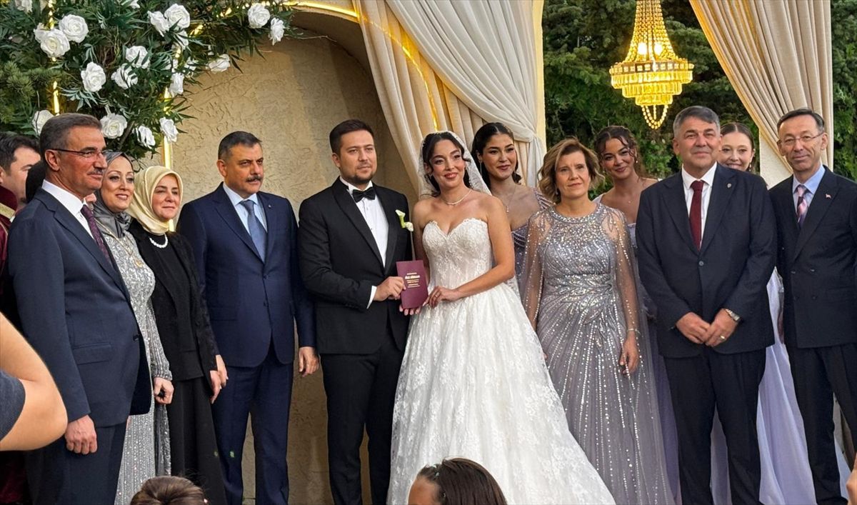 Erzurum Emniyet Müdürü’nün Kızı Ankara’da Evlendi