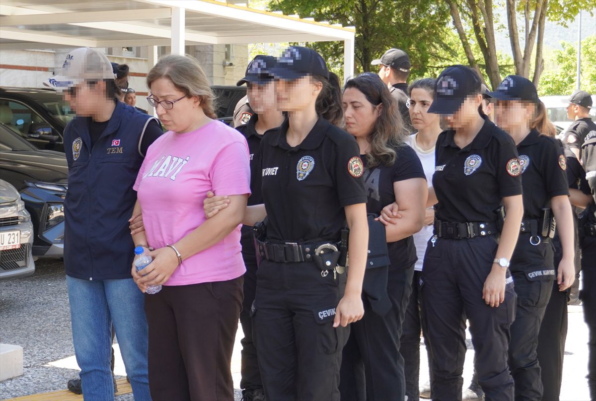 FETÖ'nün suikast timinde yer alan Karatepe'ye maddi destek sağladığı iddia edilen 10 şüpheli adliyede