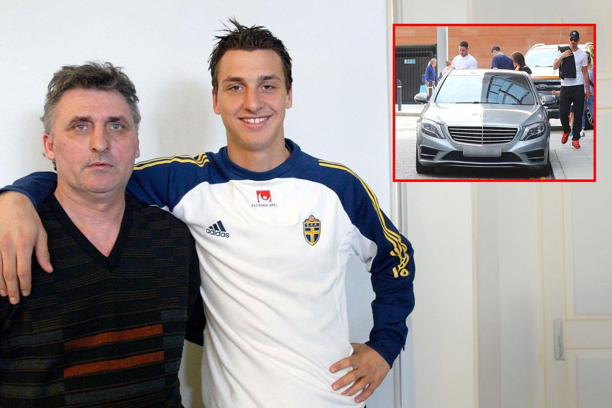Ibrahimovic babasına bu arabayı aldı! Bir hafta sonra trafikte görünce şoke oldu