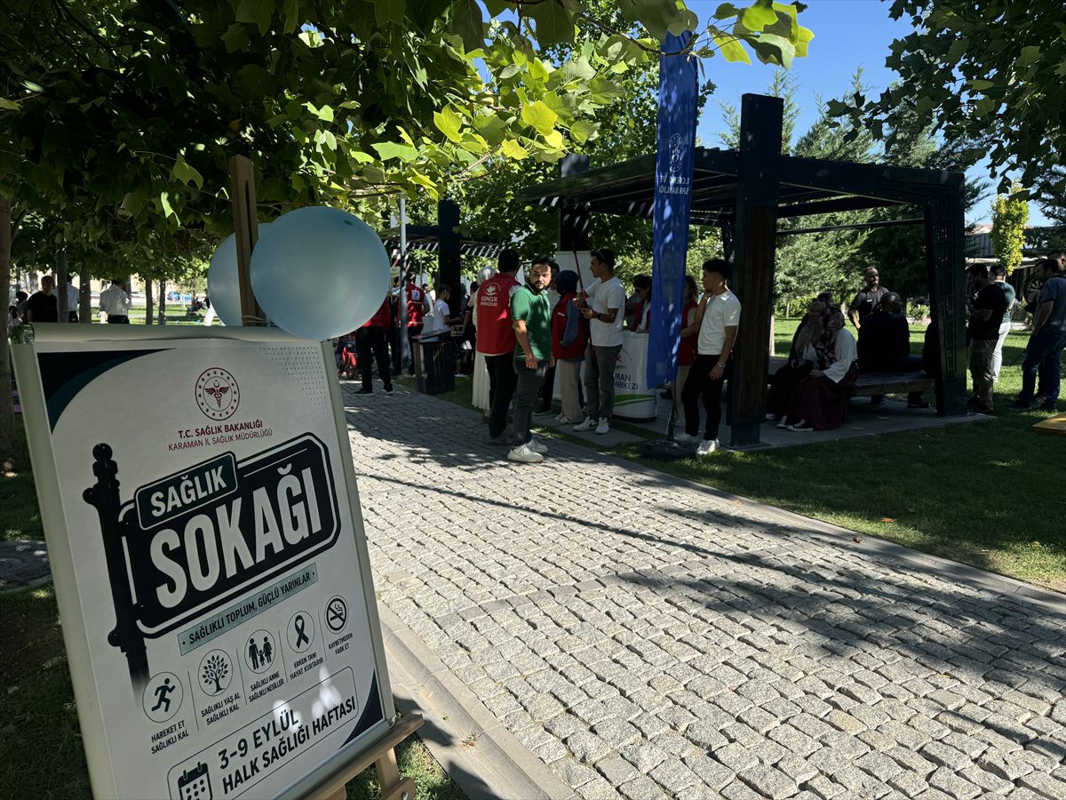Karaman'da Halk Sağlığı Haftası etkinliği düzenlendi