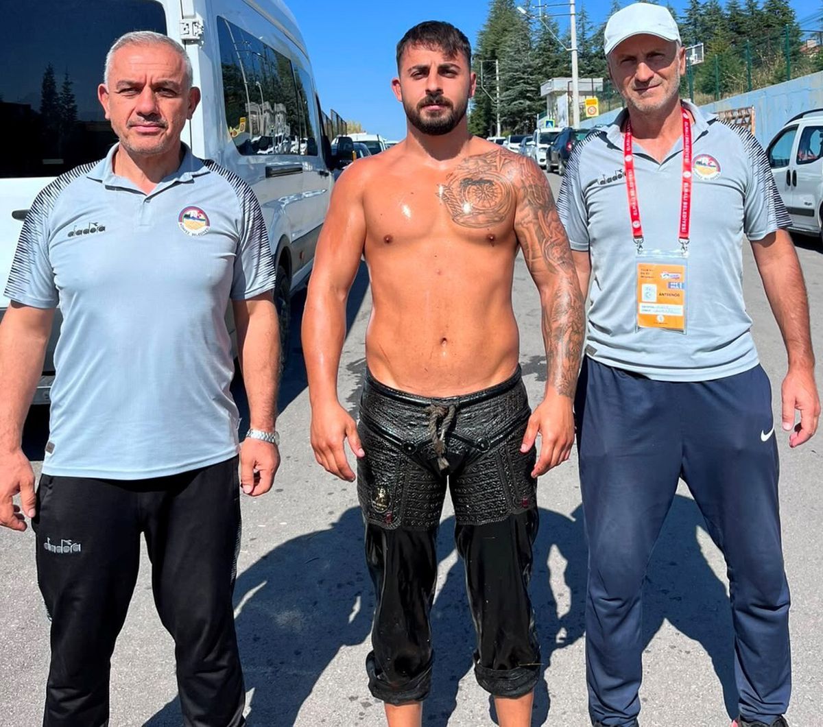 Körfezli güreşçi Ali Can Türk, Kırkpınar vizesi aldı