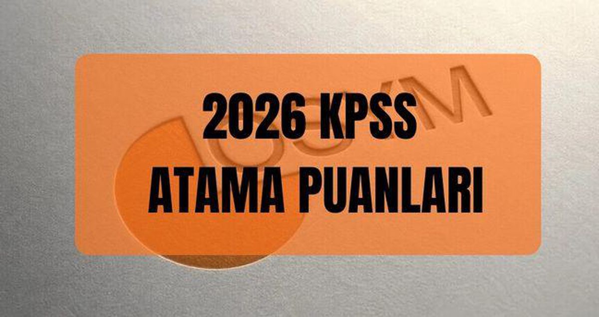 KPSS ATAMA PUANLARI 2026: 60, 65, 70, 75, 80, 85 ve 90 puanla hangi kadrolara atanılır? Kaç puanla memur olunur?