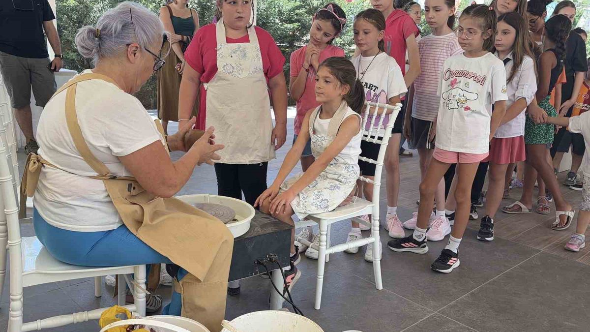 Kırklareli’nde minik eller toprakla buluştu
