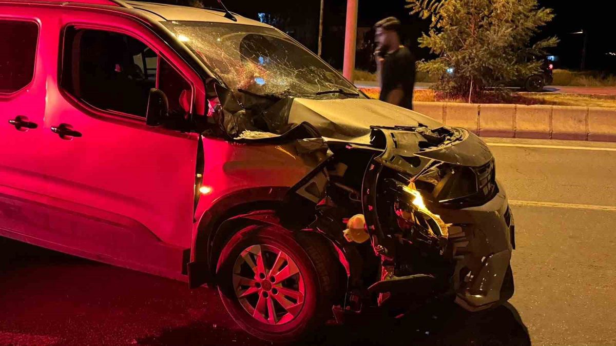 Muş-Bitlis kara yolunda tır ile otomobil çarpıştı: 1 yaralı
